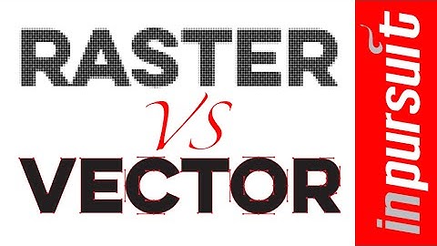 Raster Graphics vs Vector Graphics