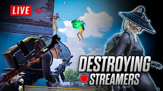 OMG!!😱 How Can I Handle These Aggressive Streamers | 1v4 Clutches | BGMI - PUBG Mobile