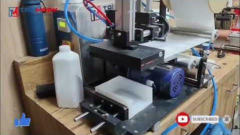 Semi Automatic Flat Bottle Labeling Machine