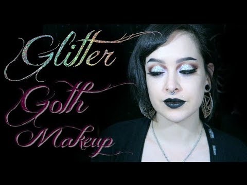 Makeup Glitter-Goth Halo Eye Tutorial!