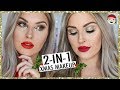 2 in 1 CHRISTMAS GRWM! ☃️ *Old School* 🎄 Quick, Easy &amp; Simple!