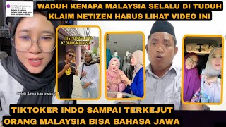 ORANG MALAYSIA KOK BISA BAHASA JAWA NETIZEN DI BUAT TERKEJUT SAMPAI BILANG MACAM INI