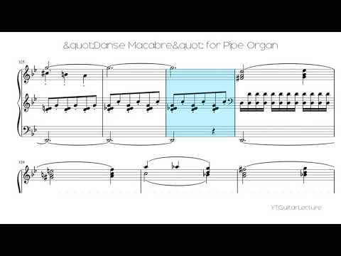 "Danse Macabre" for Pipe Organ
