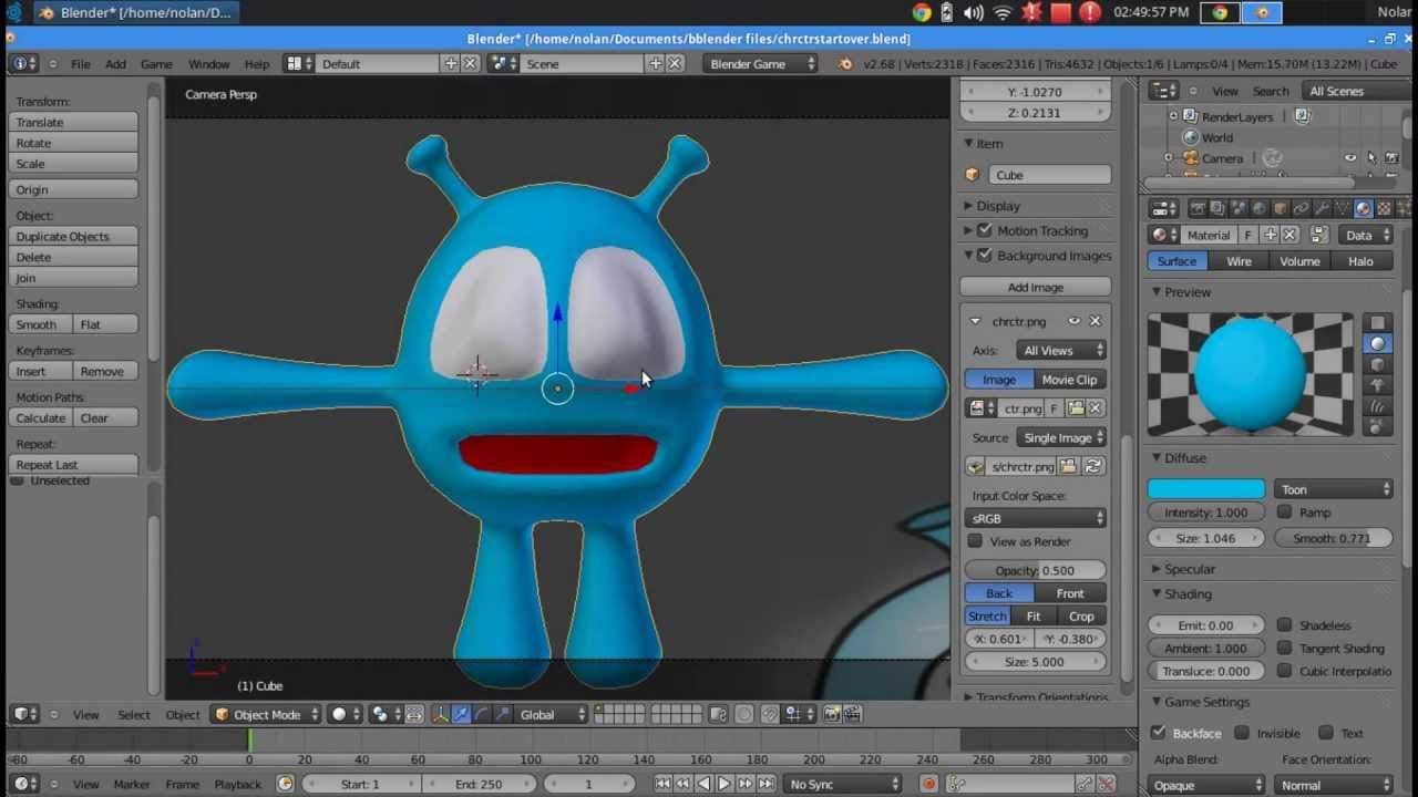  2D  Blender  Tutorials 3D to 2D  Shading YouTube