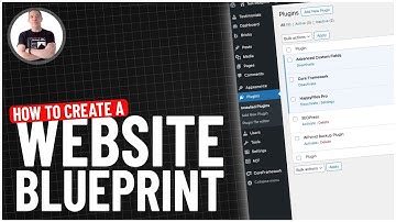 How To Create a WordPress Website Blueprint FAST!