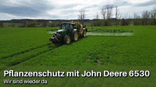 Pflanzenschutz mit John Deere 6530 Premium