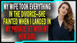Information My Wife Took Everything In The Divorce—She Fainted When I Landed in My Private Jet With My New Girl Guide