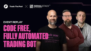 Build a Profitable Trading Bot in Just a Few Clicks: Live Event Replay