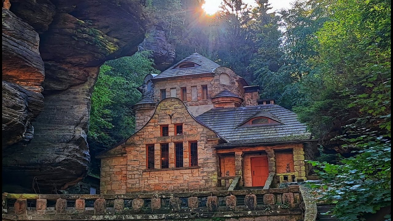 Sächsische Schweiz - Hrensko - altes Gaswerk Sep 2023
