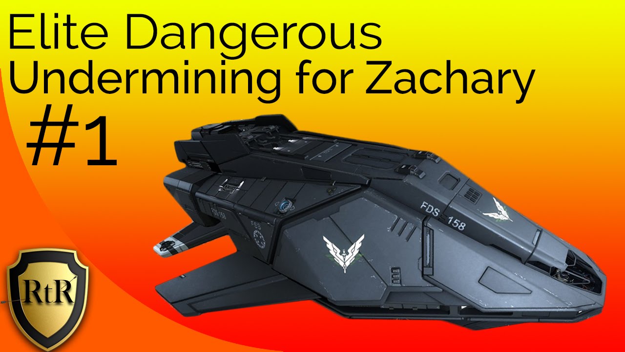 Elite Dangerous Horizons Ep 1 Undermining for Zachary Hudson! YouTube