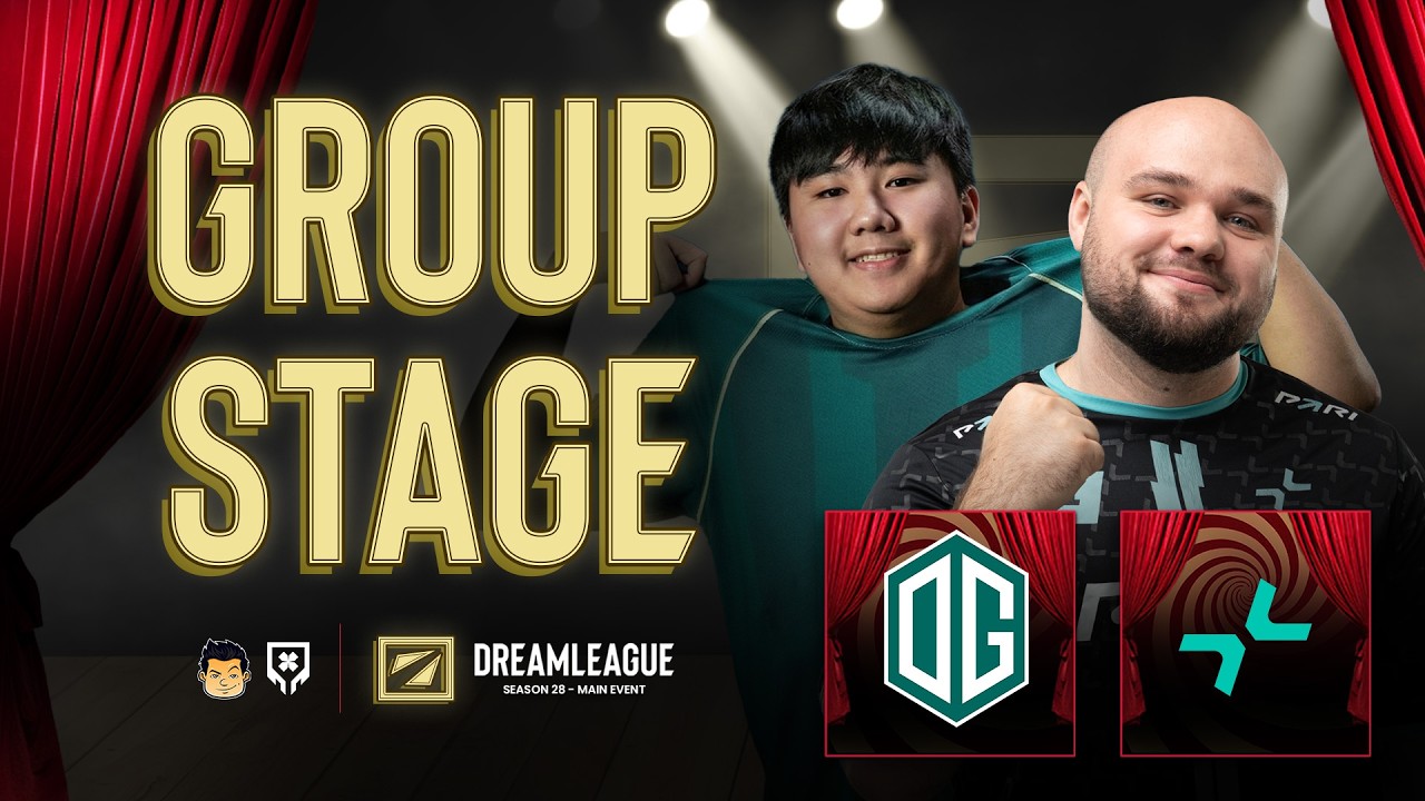 Full Game: OG vs Parivision - Game 1 (BO2) | DreamLeague Season 28: Group Stage 1