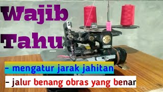 how to use the thread overlock machine 3