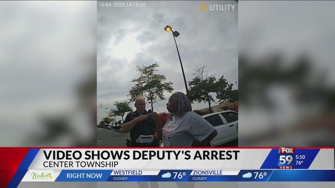 Body camera footage shows Center Township Constable cursing out police