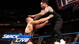 American Alpha Vs. The Usos - Smackdown Tag Team Championship Match Smackdown Live, March 21, 2017