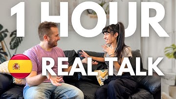 1 Hour of Real Spanish Conversation (Native Speakers)