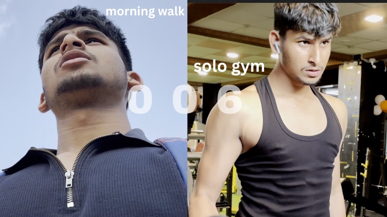 MORNING WALK  &  TRAIN ALONE