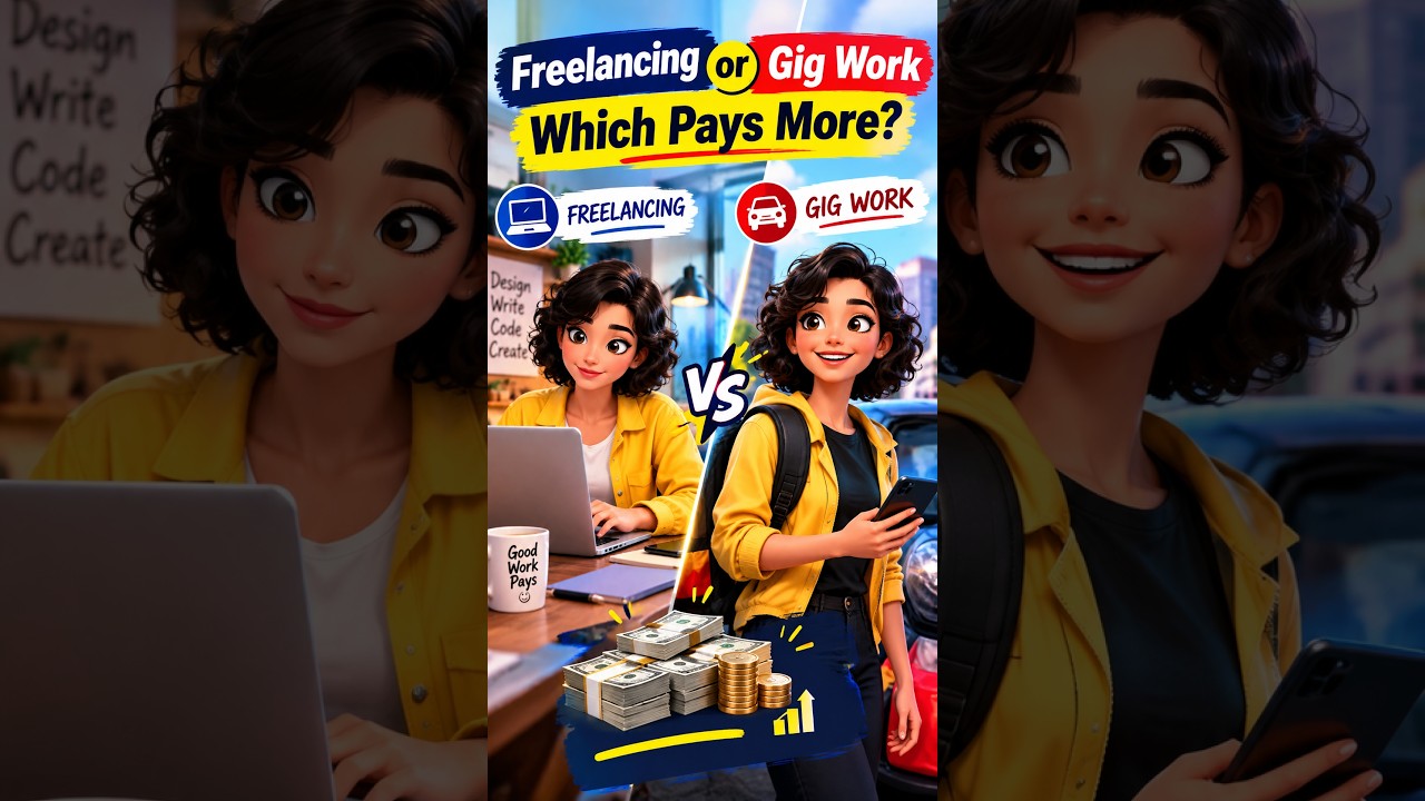 rewrite this title 💻Freelancing vs Gig Work: Which Pays More? 💻💰 #shorts ?#viral rewrite this title 💻Freelancing vs Gig Work: Which Pays More? 💻💰 #shorts ?#viral