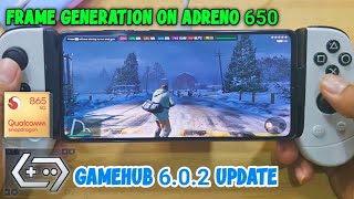 GTA V FRAME GENERATION - GAMEHUB 6.0.2 S20 FE SD865
