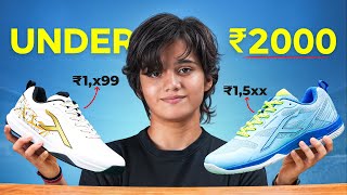 Top 3 Badminton Shoes Under 2000