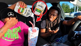 🔥 **I PUT VINEGAR IN MY FIANCÉ’S STANLEY CUP & SHE LOST IT 😭😂 PRANK GONE WRONG! **