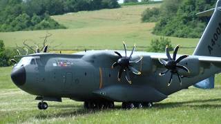 AIRBUS A400M ATLAS SCALE RC AIRPLANE WITH CURVED PROPS