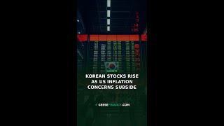 Korean Stocks Rise as US Inflation Concerns Subside
