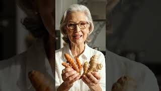 Stop Joint Pain with 1 Simple Ingredient 🫚 #longevity  #activeaging #seniorfitness
