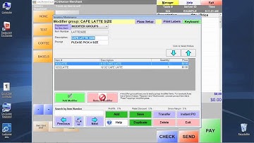 Restaurant Pro Express (RPE) - Creating Forced Modifiers