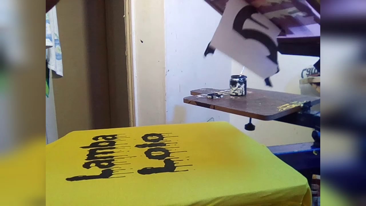 Watch Me Print My First TShirt YouTube