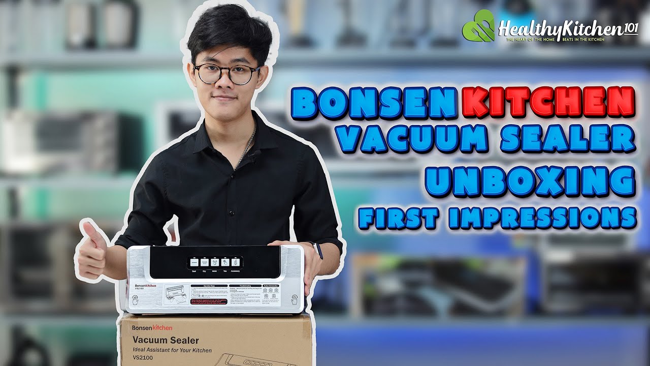 bonsenkitchen 4-in-1 food vacuum sealer vacuum
