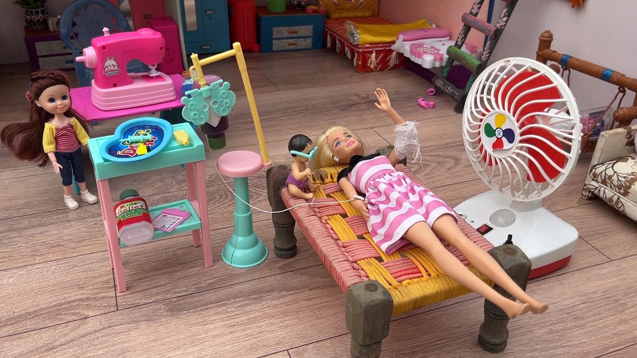 Barbie doll cartoon / Panno ki mammi giri sidiyon se/ Lilly milly ki ...