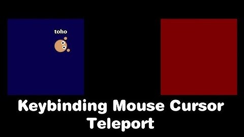 Modd.io-Keybinding Mouse Cursor Teleport