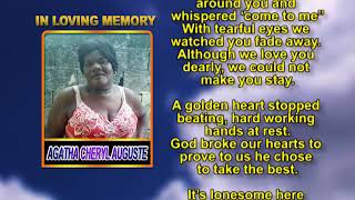 Agatha Cheryl Auguste memorial