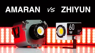 The Choice is Easy! - Amaran 60x S vs Zhiyun Molus G60 & X100