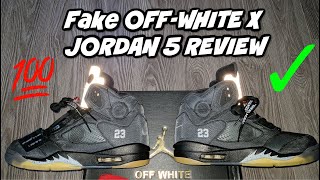 Jordan 5 Off-White Muslin Real Vs Fake: Legit Check