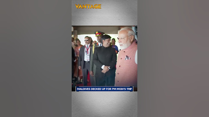 India "Not Out": PM Modi in the Maldives | Vantage with Palki Sharma | N18G