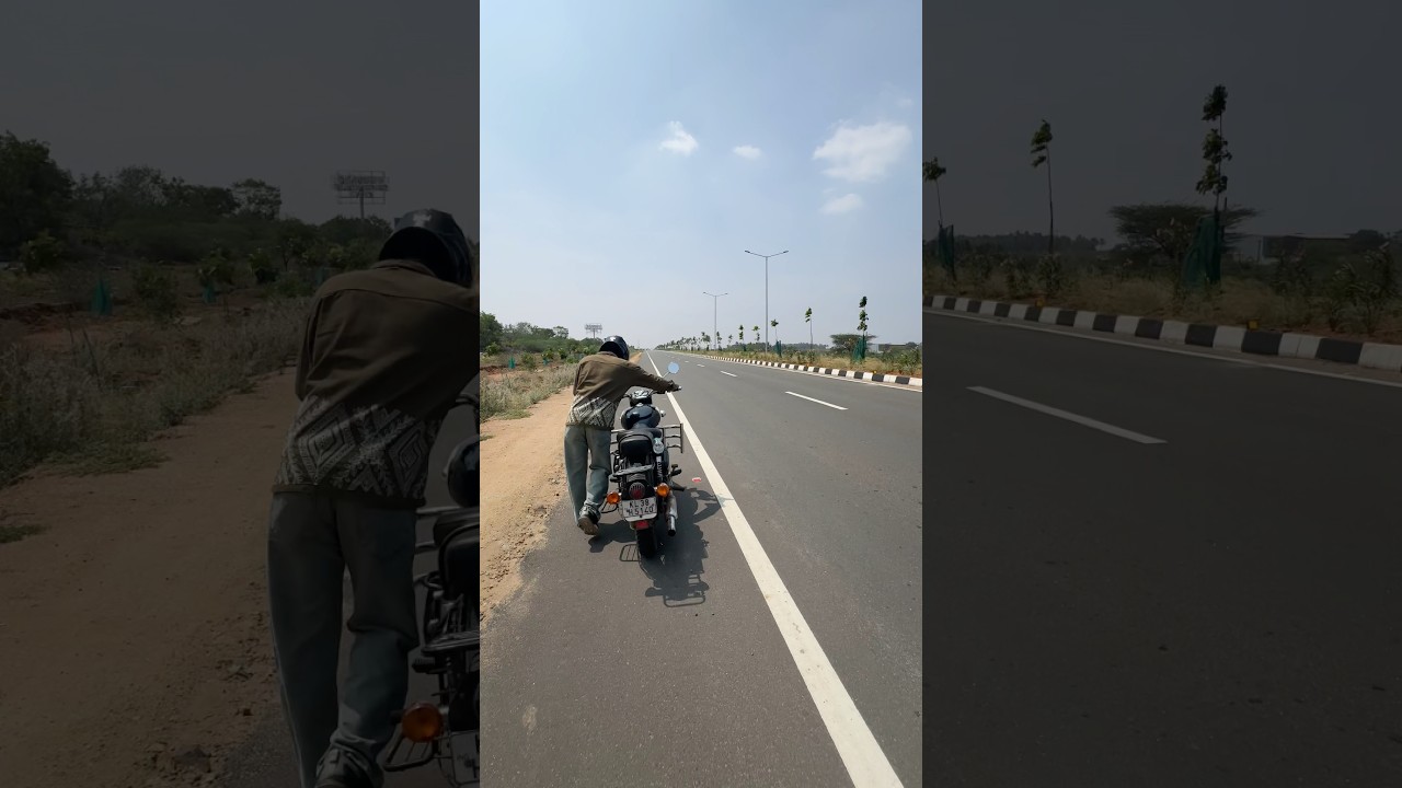 ഇന്ന് highway road ൽ petrol കഴിഞ്ഞ് നിൽക്കുന്ന bike കാരനെ കണ്ടാൽ 2000രൂപ കൊടുക്കാം.💸😃 #shorts