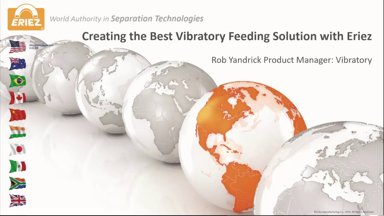 Creating the Best Vibratory Feeding Solution with Eriez YouTube