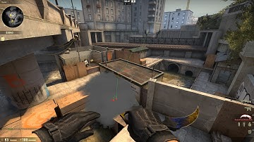 Awesome B bridge smoke on Overpass - CS:GO Smoke guide