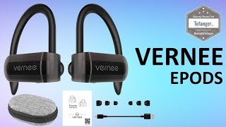 Vernee Epods Bluetooth 5.0 Wireless Bluetooth 5.0 Sports Headphones - IPX5 - ANC - Unboxing screenshot 5
