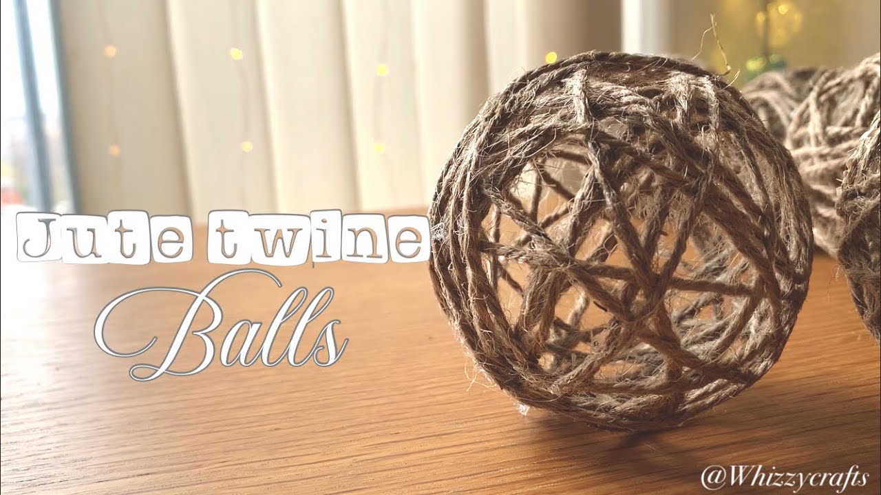 MAKE YOUR OWN STRING BALL USING A BALLOON! Decorate your room for spring! 
