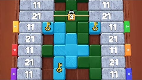 Wood Away Block Jam Level 68 Game Walkthrough Solution