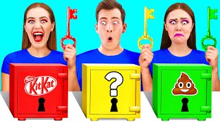 Solve the Mystery Challenge of 1000 Keys | Edible Battle by PaRaRa Challenge