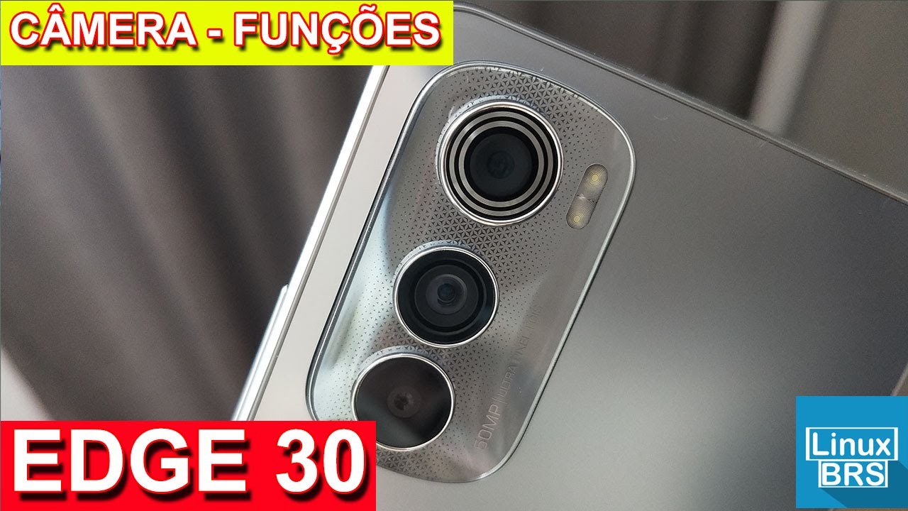 Motorola Edge 30 5G - câmera - funções