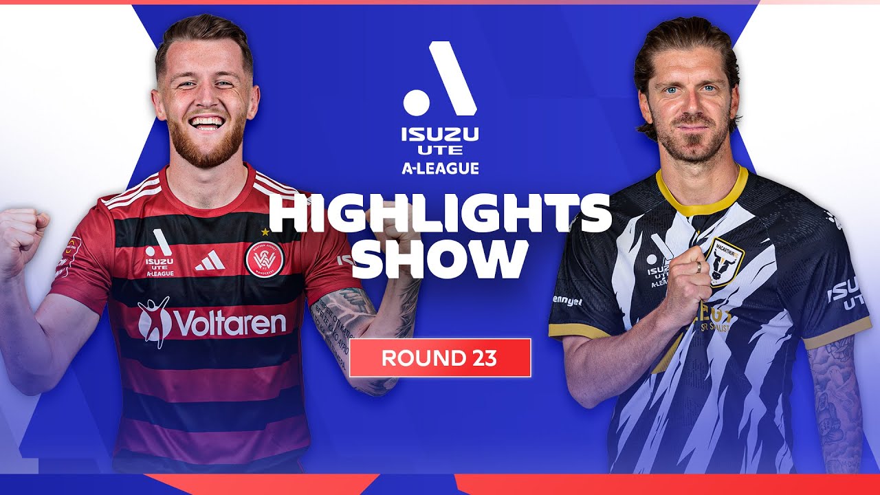 NINE-GOAL THRILLER HEADLINES RECORD ROUND | Round 23 | Isuzu UTE A-League Highlights Show