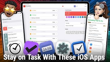 Stay on Task With These Apps for iOS - Reminders, OmniFocus, Directive, Pomodoro Timer