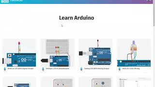 LED with Arduino  Tinkercad