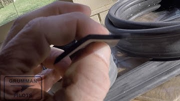 Keeping  Your Interior Dry With Canopy Seals - Grumman Style