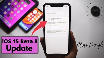 iOS 15 Beta 8 Update on iPhone XR - Finally we are Close !
