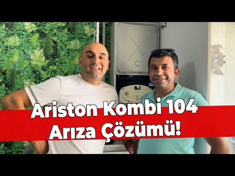 Ariston Kombi 104 Arıza Çözümü!